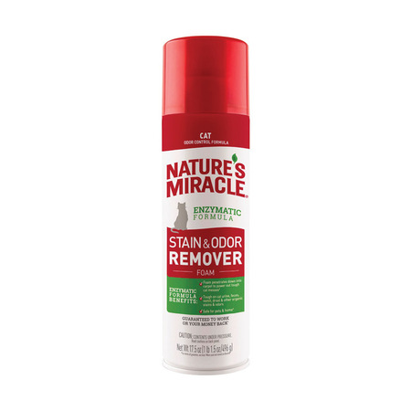 NATURES MIRACLE CAT STAIN&ODOR RMV17.5OZ P-68341